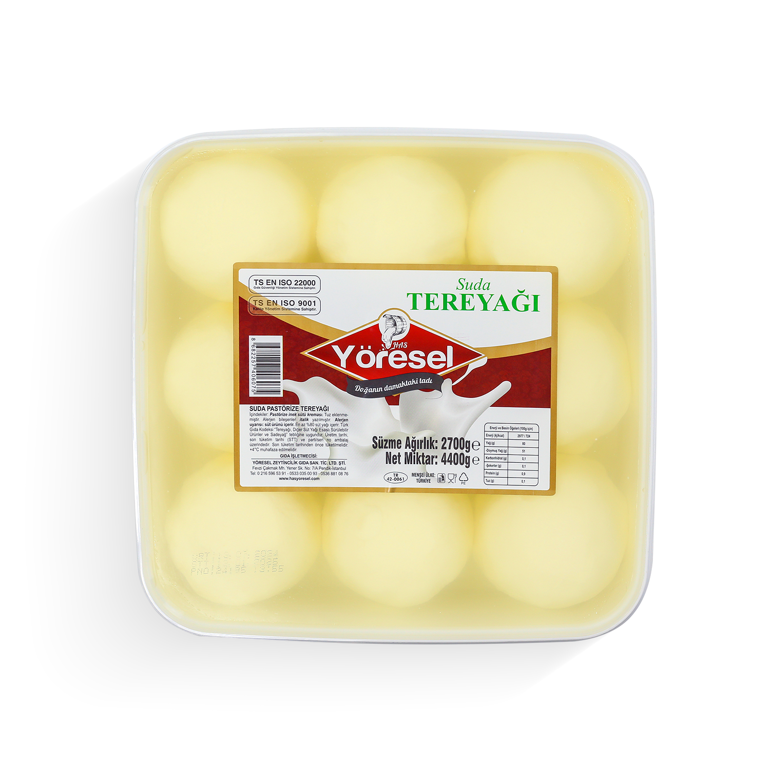 Suda Tereyağ 2700gr