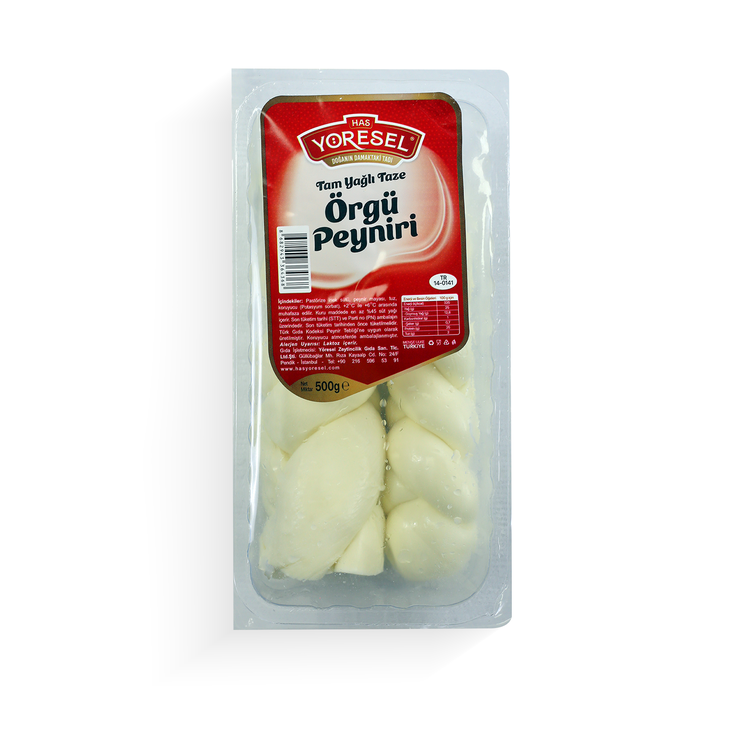 Tam Yağlı Taze Örgü Peyniri - 500gr